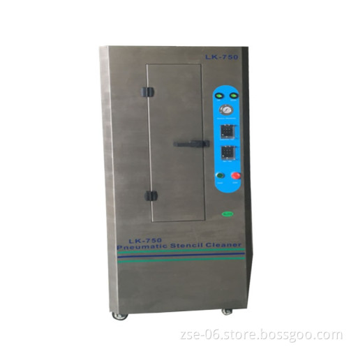 New model LK-750 high performance air compressed fully pneumatic stencil cleaner for electronic industry